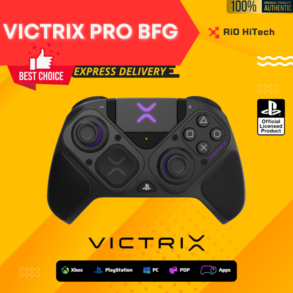 PDP Victrix Pro BFG Wireless Gaming Controller - Black 【NEW】ของแท้ 100%
