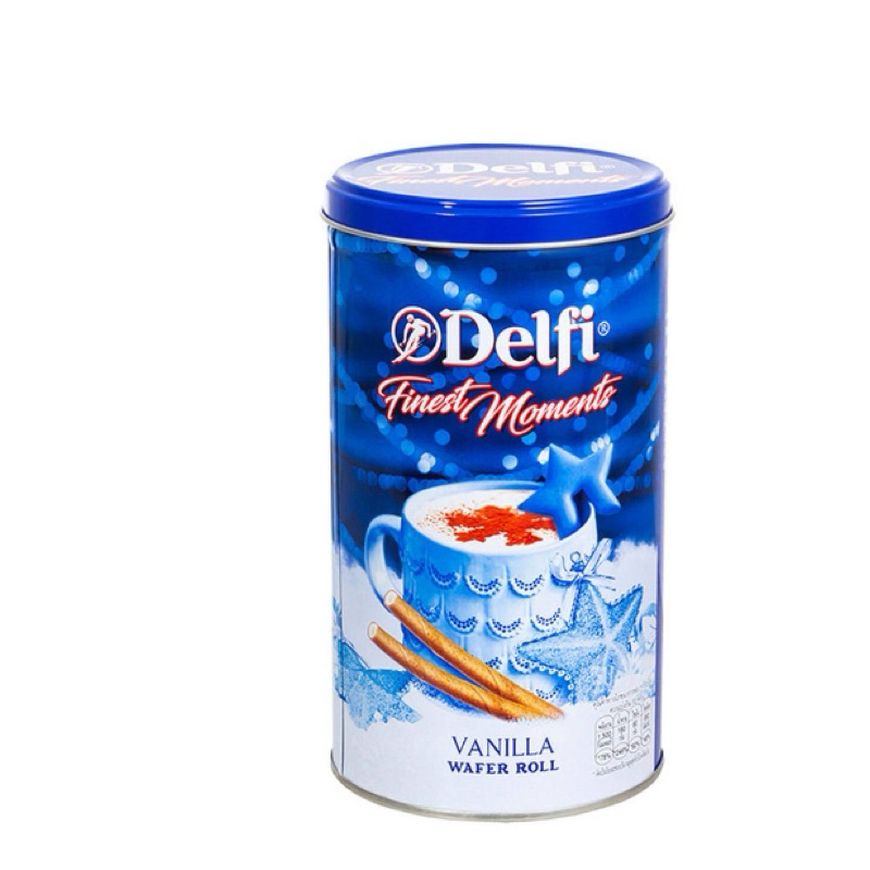 Delfi Finest Moments Vanilla Wafer 320 g. เดลฟี่วานิลลาเวเฟอร์