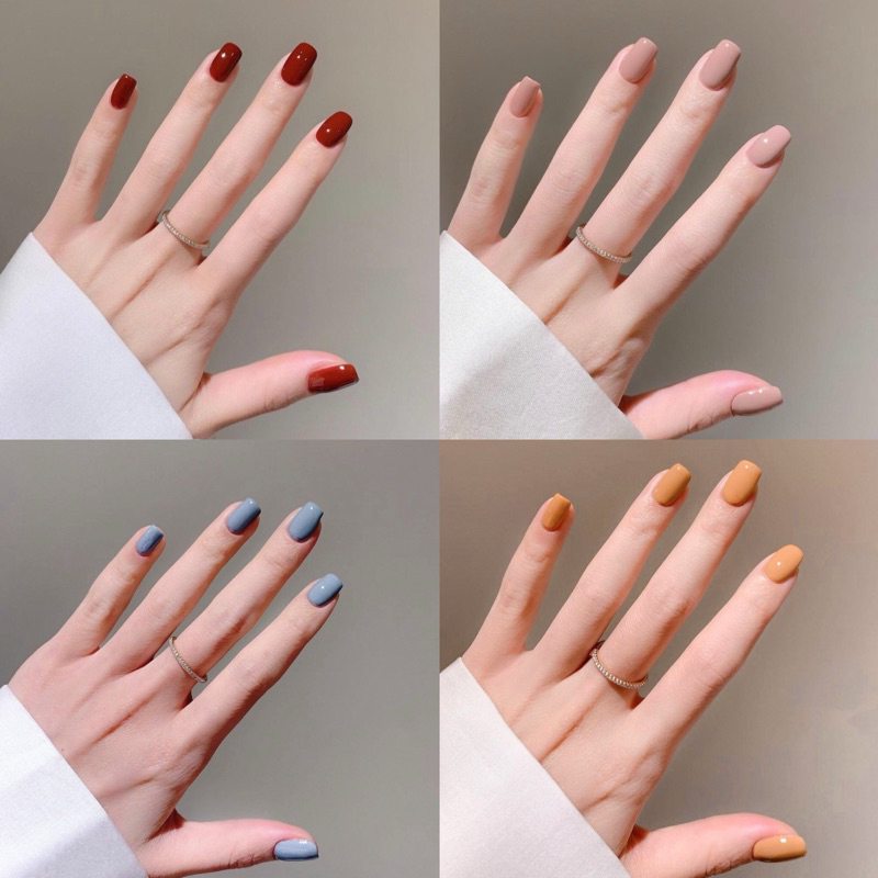 [รวมสีคลาสสิค] Rada Nail ยาทาเล็บ โทนเรียบหรู ดูดี เนื้อสีเงาดั่งเจล ไม่ต้องอบ สีทาเล็บ สีสวย แห้งไว 11ml