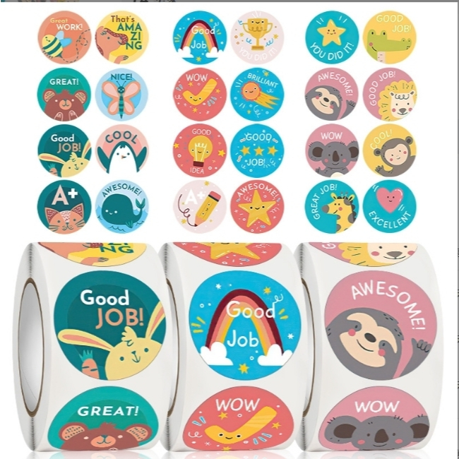 สติ๊กเกอร์เด็กดี Reward Stickers ชวนเด็กๆสะสมแต้มแลกของรางวัล ส่งเสริมพฤติกรรม