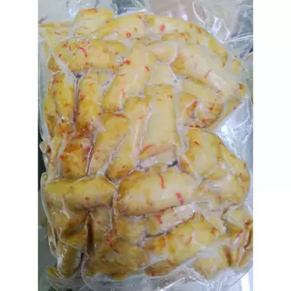 อร่อย!! อาหารเจ ** ลูกชิ้นกล้ามปู ** อาหารวีแกน อาหารเจแช่แข็ง อาหารมังสวิรัต มีเก็บเงินปลายทาง