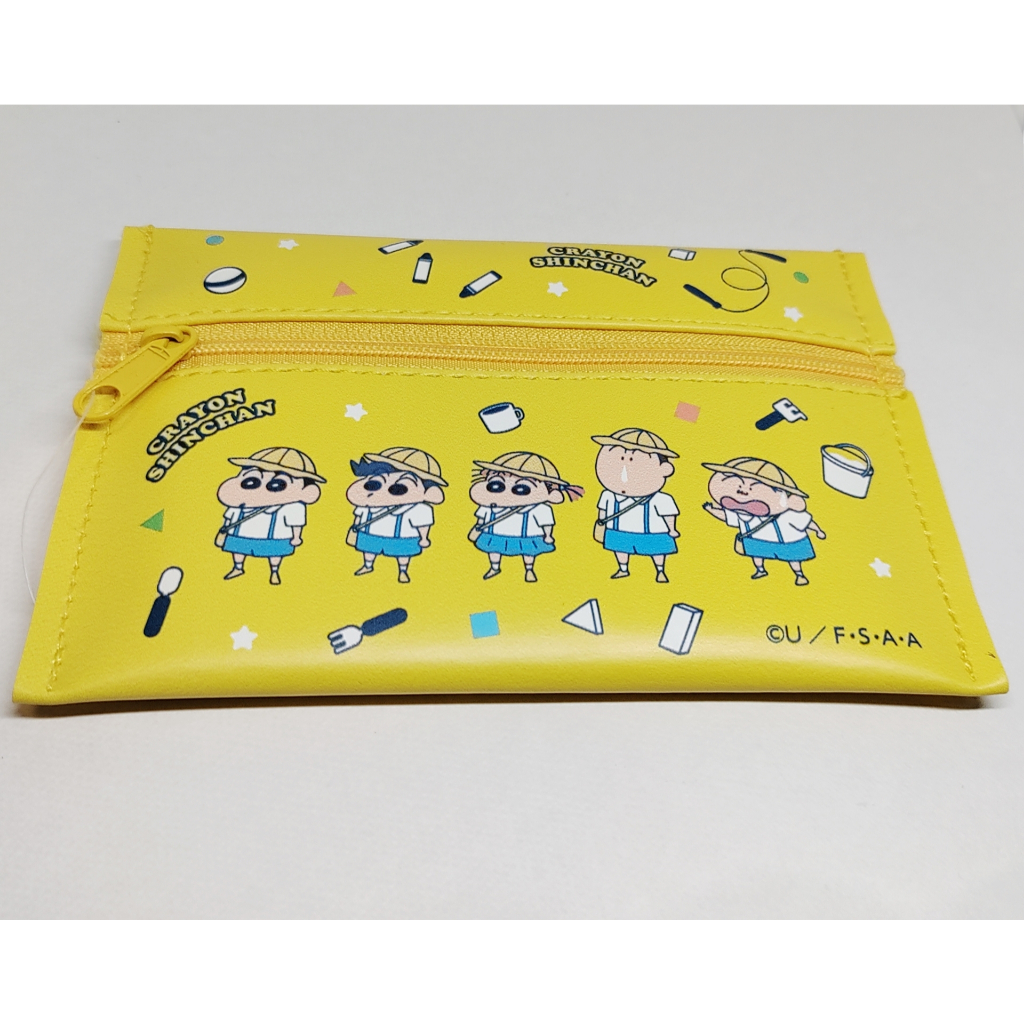 【Direct from Japan】กระเป๋าไดคัทเครยอนชินจัง เลขที่ ดังนั้นญี่ปุ่น crayon shinchan die cut pouch DAISO JAPAN