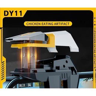 DY11 จอย PUBG (1คู่) 4ตำแหน่ง แบบหนีบ ใส่เคสได้ ตัวช่วยยิงเกมแนว PUBG จอยเกม จอยเกมส์ จอยเกมส์มือถือ จอยเกมส์ pubg ฟีฟาย