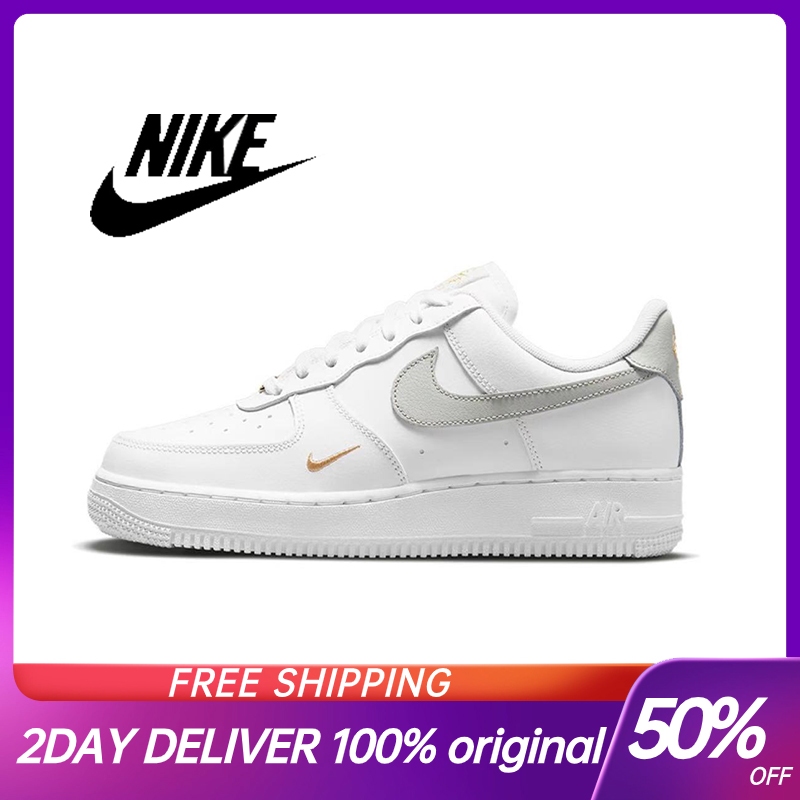 ส่วนลดเวลาจำกัดสำหรับผลิตภัณฑ์ของแท้】Nike air force 1 รองเท้าผ้าใบสำหรับผู้ชาย และผู้หญิง