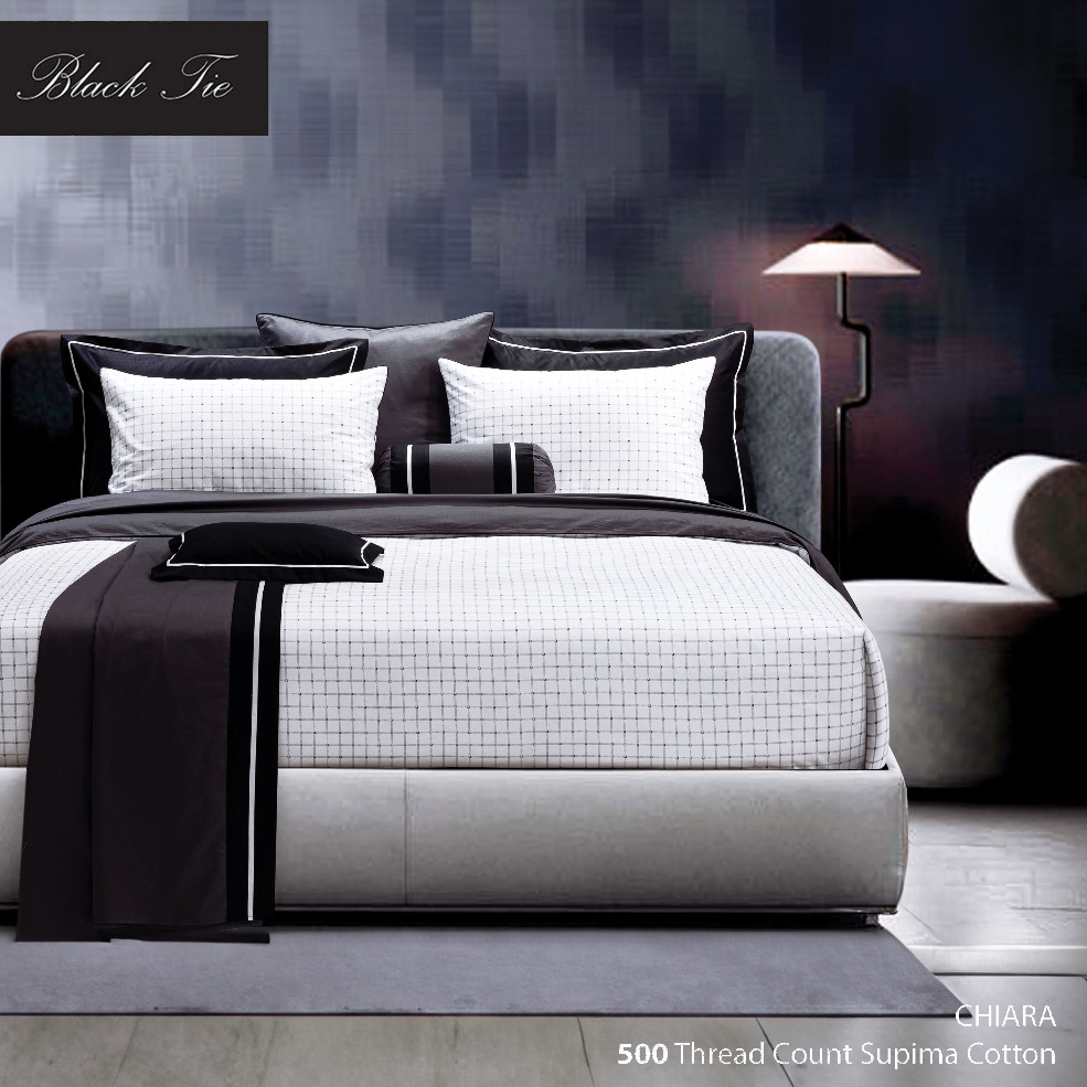 SANTAS HOME ผ้าปูที่นอนรัดมุม CHIARA | Supima cotton 500 เส้นด้าย
