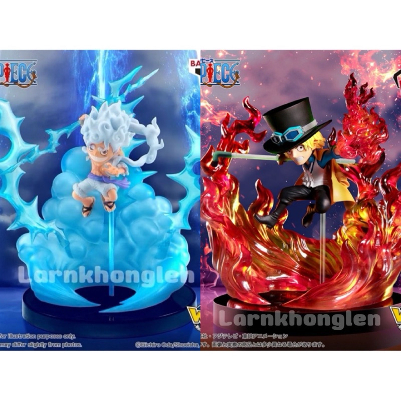 พร้อมส่ง(ของแท้ Lot.jp )BANPRESTO One Piece World Collectable Figure Special Monkey D. Luffy Gear 5 ลูฟี่/Sabo ซาโบ้
