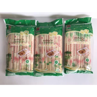 **สินค้าพร้อมส่ง**ตะเกียบไผ่ธรรมชาต หนา5mmยาท 20cmผ่านการฆ่าเชื้อรับประกันคุณภาพ