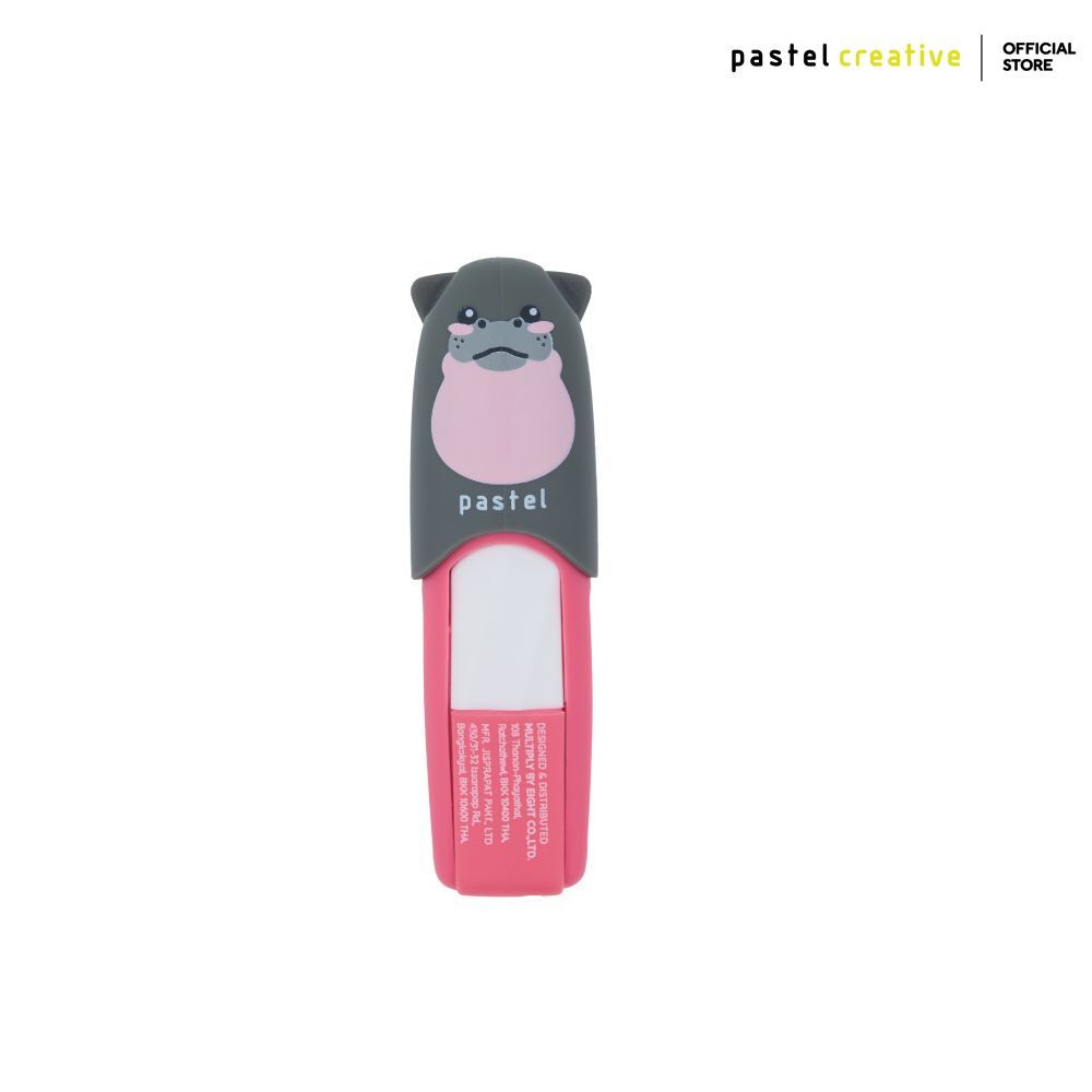 pastel ปลอกยาดมหมูเด้ง inhaler cap hippo