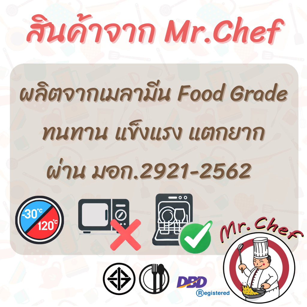 Mr.Chef [พร้อมส่ง] ชามเมลามีน ตื้น สไตล์เกาหลี สีขาว ขนาด 8.9, 11.3, 13.3, 14.9 cm ถ้วยแบ่ง ถ้วยน้ำจิ้ม เครื่องเคียง - รูปที่ 3