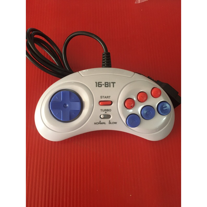 จอยของเครื่องเกมส์ MD (Mega drive) Turbo 6 ปุ่มเล่นง่าย