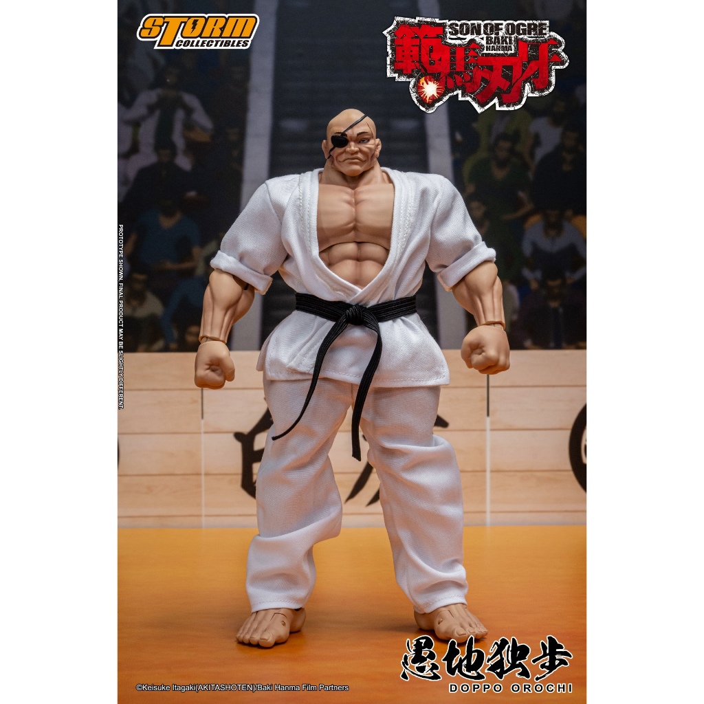 พรีออเดอร์ Storm Toys Son of Ogre Baki Hanma DOPPO OROCHI Action Figure KIBK06