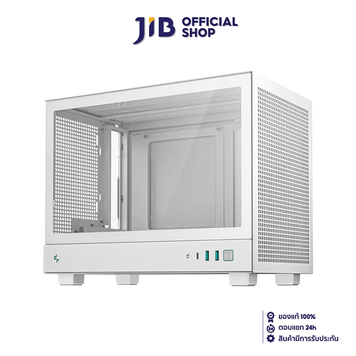 CASE (เคส) DEEPCOOL CH160 WH (WHITE) (MINI-ITX)