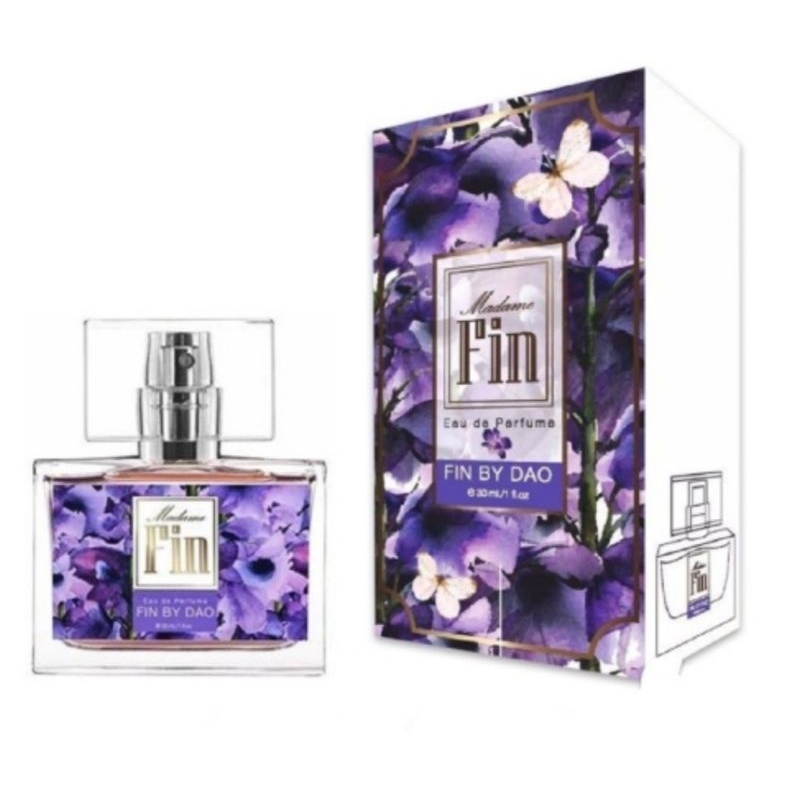 น้ำหอมมาดามฟิน Madam Fin Fin by Dao ( สีม่วง )