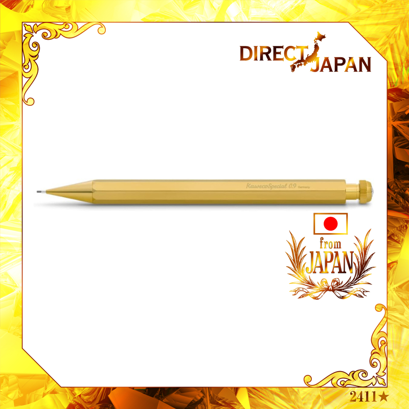 Kaweco Special Mechanical Pencil, PS-09BR Brass 0.9mm imported directly from Japan