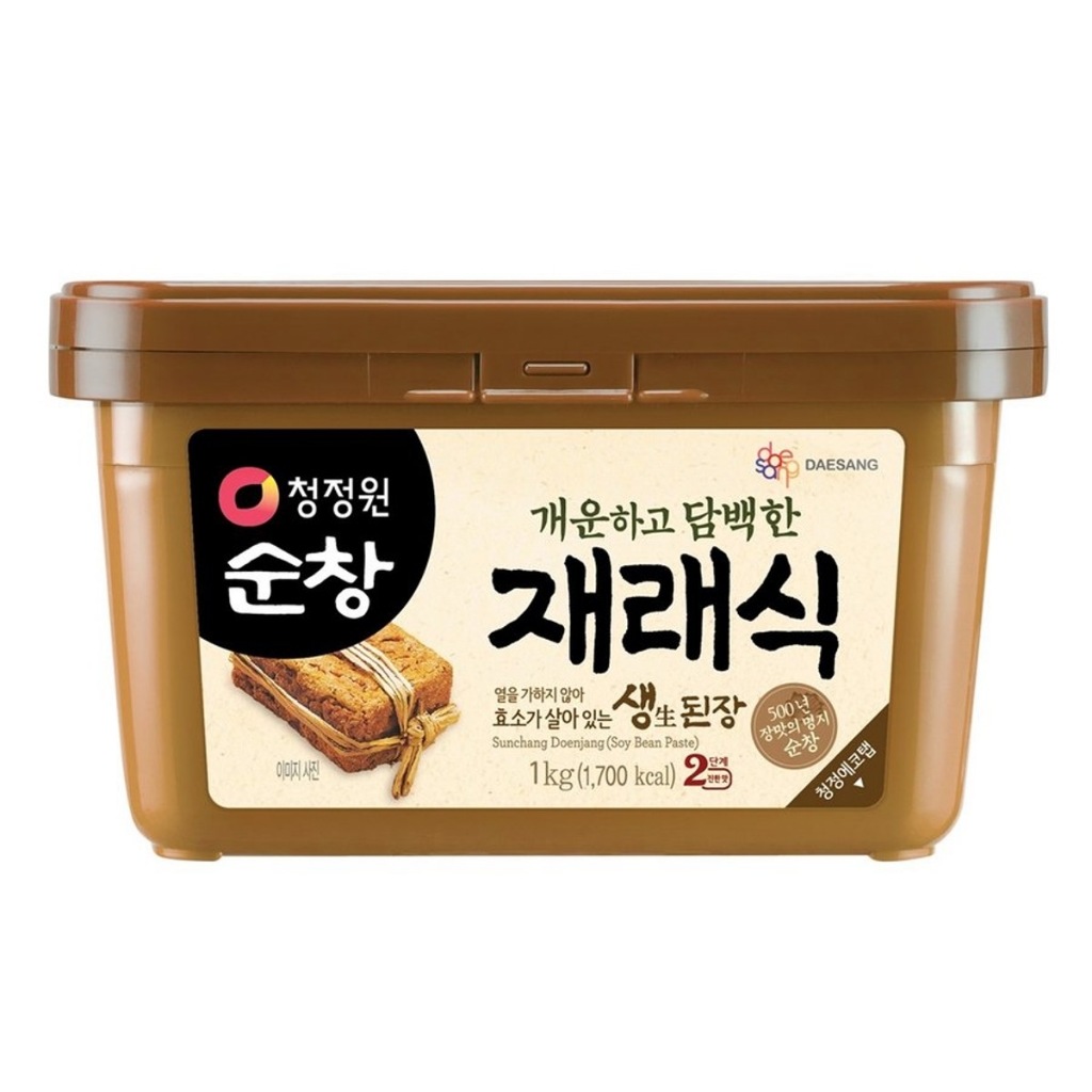 [ของแท้] 순창재래식생된장 Chungjungone Doenjang (เทวนจัง เต้าเจี้ยวเกาหลี) 500g/1kg