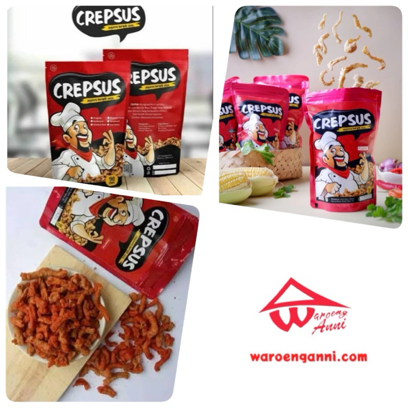 Indonesia Kripik Usus Ayam 2 Rasa 90 gram / Crepsus Intestinal Chips