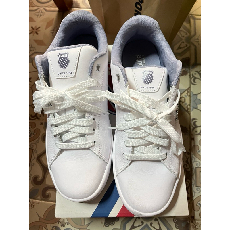 Kswiss  court cameo รองเท้าลำลองผู้หญิง  size 40 (25.5) ส่งต่อ ใส่ไปครั้งเดียว สภาพดี