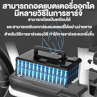 ANCHI จักรยานไฟฟ้า รถไฟฟ้า สัญญาณไฟเลี้ยว ไฟหน้าแบบ LED 48V12A กุญแจรีโมท ความจุแบริ่ง 180KG