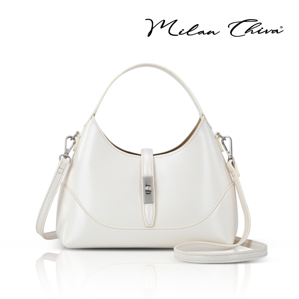 Milan Chiva รุ่น Crossbody Bag กระเป๋าสะพายข้างสำหรับผู้หญิง กระเป๋าถือ หนัง PU