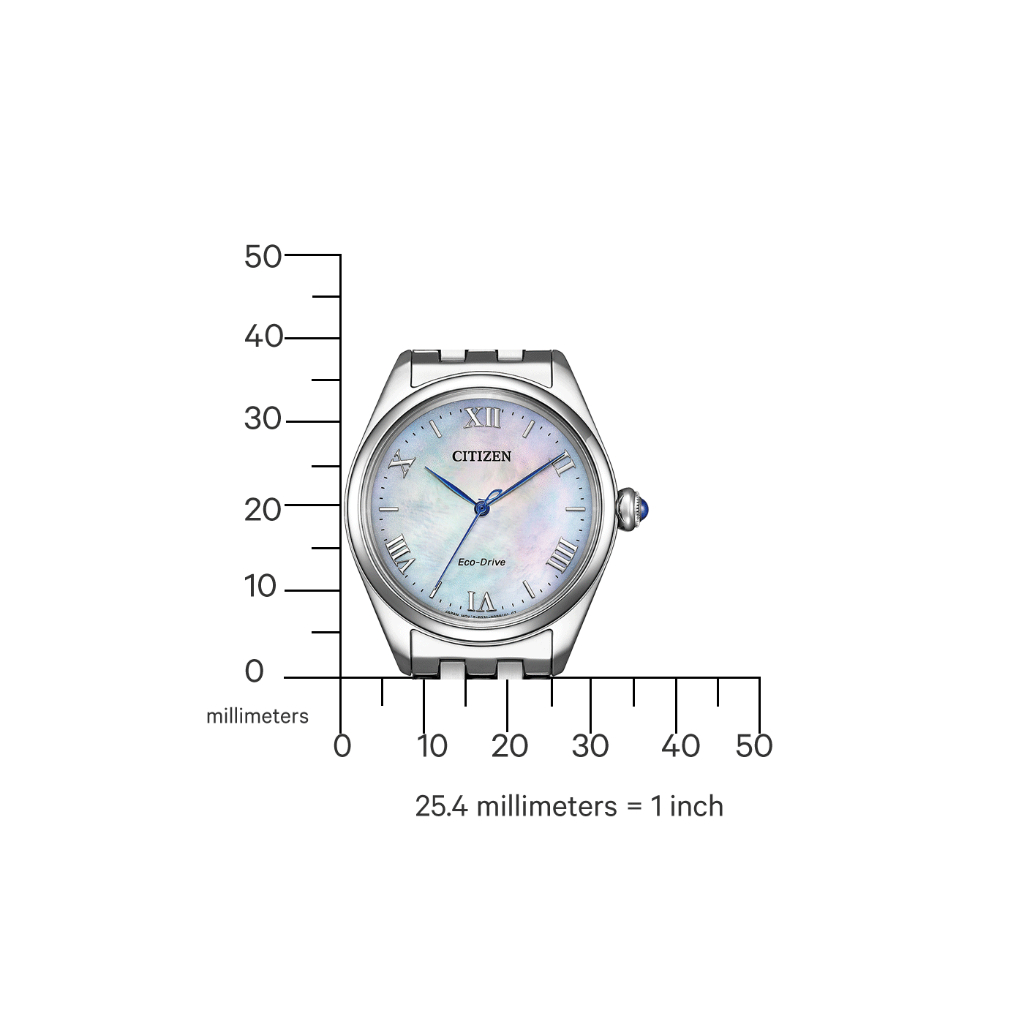 CITIZEN L Eco-Drive EM1140-80D Lady Watch ( นาฬิกาผู้หญิงพลังงานแสง)