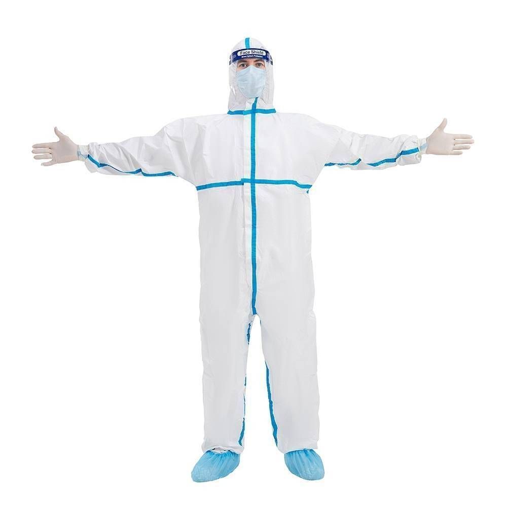 ชุด PPE มาตรฐานใช้ในโรงพยาบาลป้องกันเชื้อโรคและละอองต่างๆ