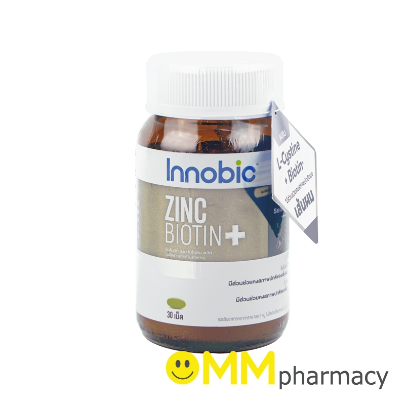 INNOBIC ZINC BIOTIN+ 30'S.