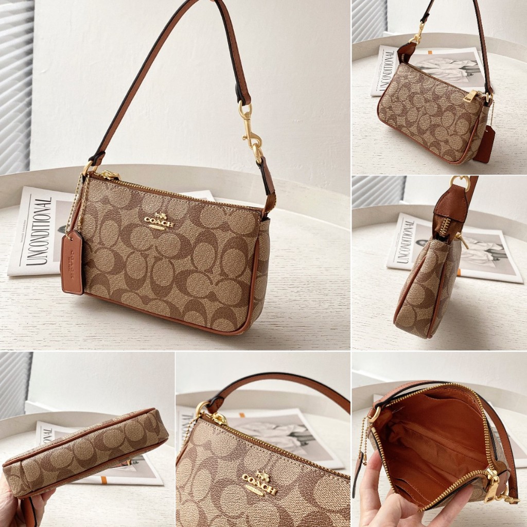 พร้อมส่ง🔥 Outlet ปลอดภาษี สะพายข้างผู้หญิง COAC H แท้ C3308 กระเป๋าถือ Crossbody Bag
