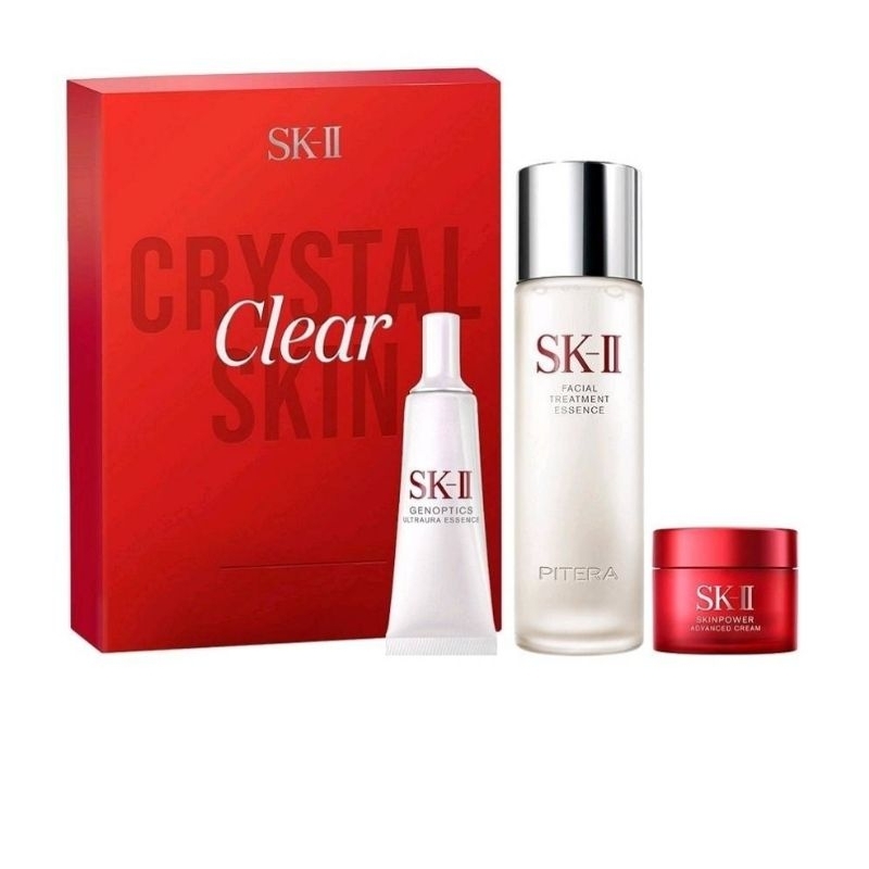 เหลือ 2,079 ฿ โค้ด [เก็บโค้ดหน้าร้าน] SKII Crystal Clear Skin Set