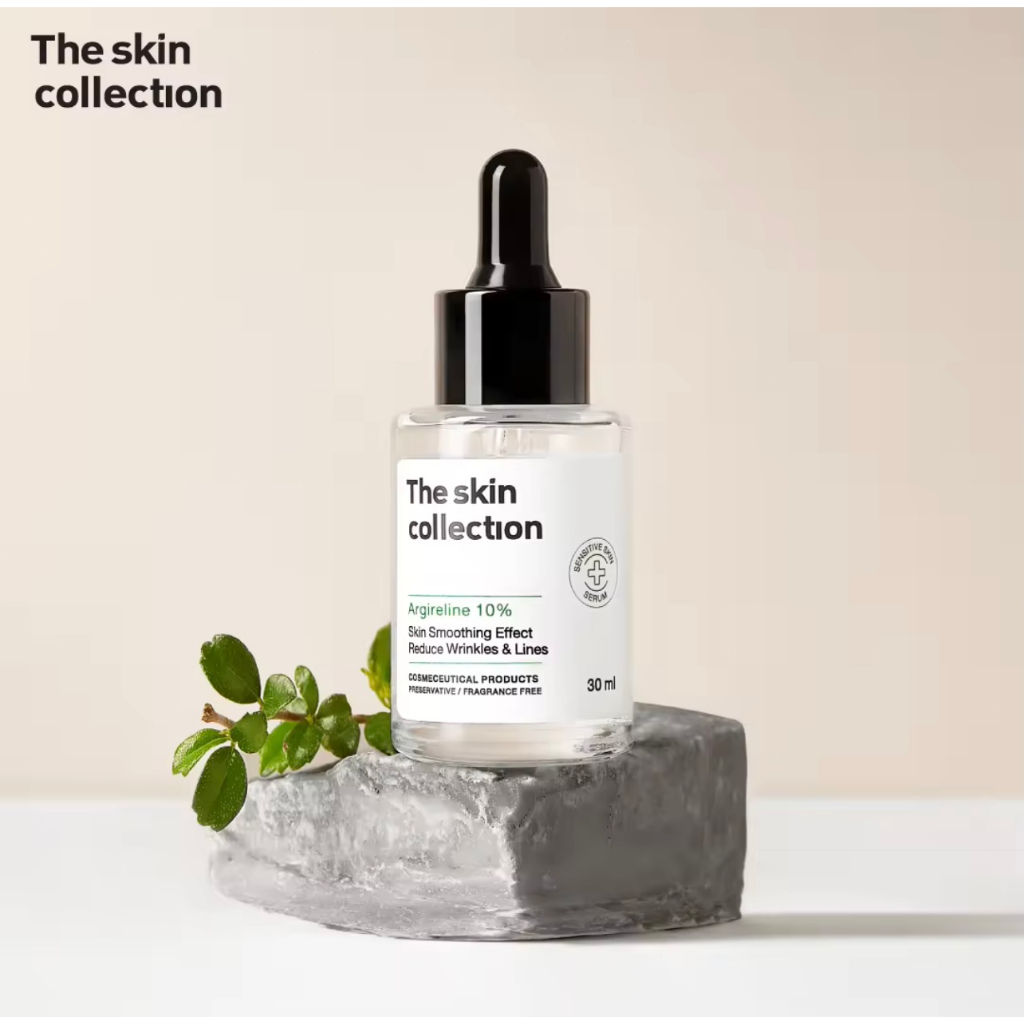 The skin Collection Serum Argireline 10% 30ml เดอะ สกิน คอลเลคชั่น เซรั่มบำรุงผิว ช่วยลดเลือนริ้วรอย ผิวหน้าเต่งตึง.