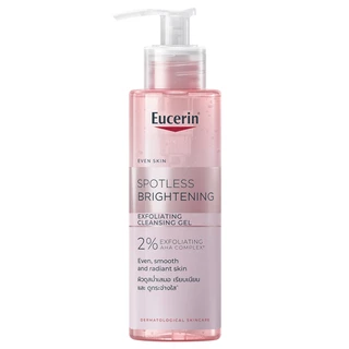 EUCERIN - SPOTLESS BRIGHTENING EXFOLIATING CLEANSING GEL (200ml.) สปอตเลส ไบร์ทเทนนิ่ง เอ็กซ์โฟลิเอติ้ง คลีนซิ่ง เจล