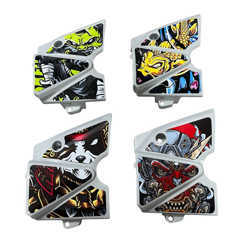 ฝาครอบสเตอร์หน้า บังสเตอร์ Wave110i ปี2009-2020 , Dream Supercub ไฟหน้าเหลี่ยม ลายกราฟฟิก