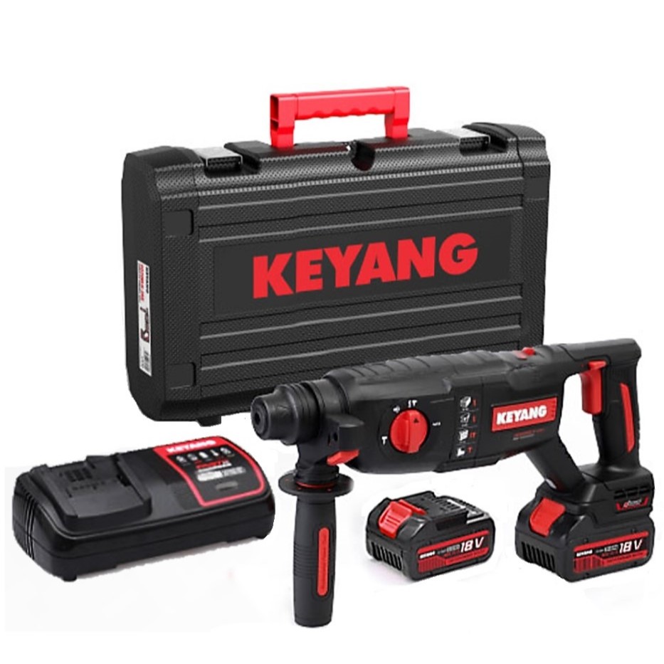 KEYANG HD20BLH-26V สว่านโรตารีไร้สาย 18V 3 ระบบ 5.0Ah / 26mm (ใส่แบต 20V ได้)