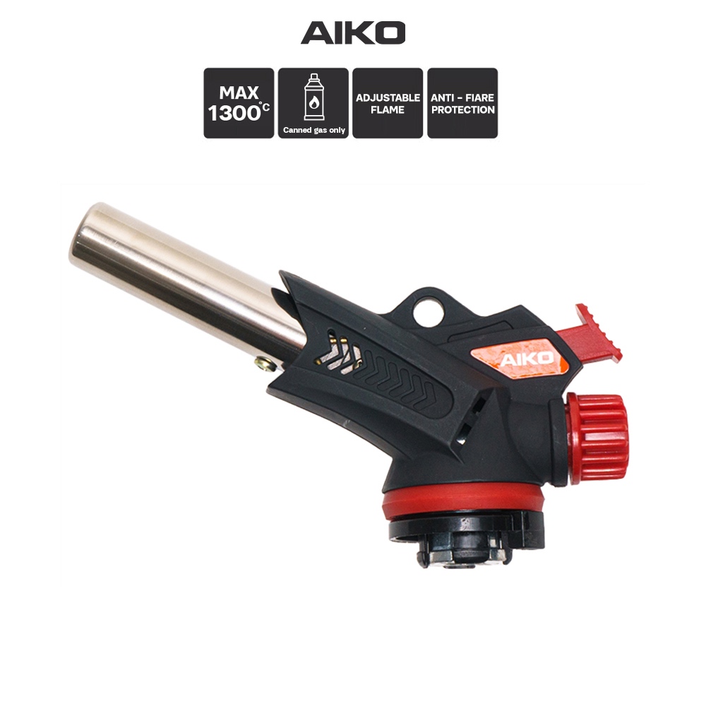 AIKO #MS-T2 หัวพ่นไฟสำหรับเบิร์นอาหาร 1,300 °C ***รับประกัน 3 เดือน