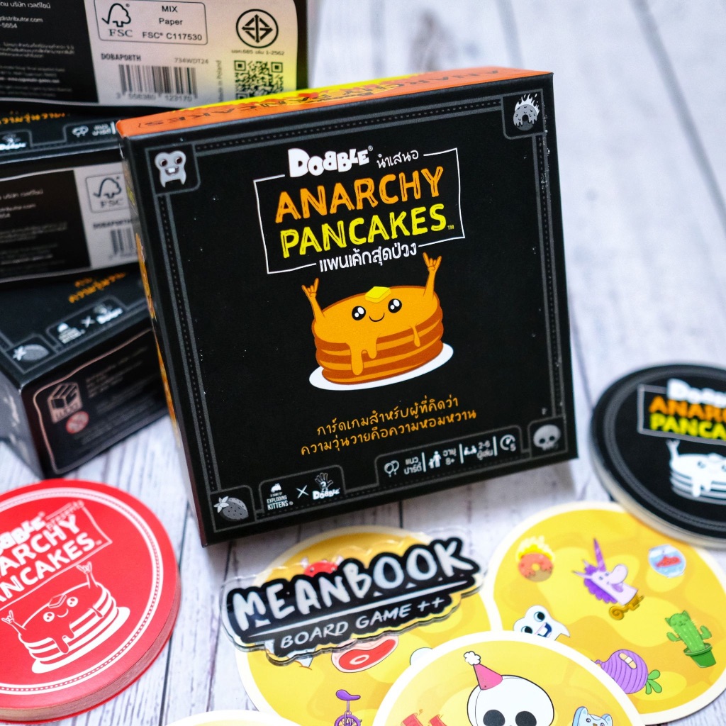 แพนเค้กสุดป่วง Dobble Anarchy Pancakes Board Game (ภาษาไทย)