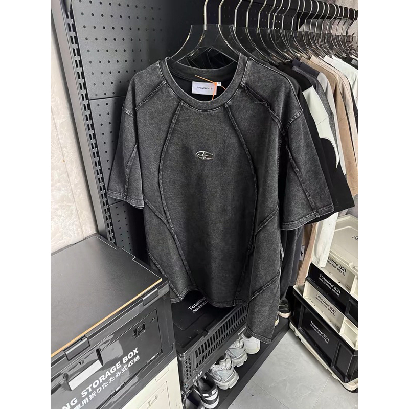 [พร้อมส่ง] Spenzer.street |  OCK Patching🖤โอเวอร์ไซส์ เสื้อผ้าสตรีท เนื้อผ้าดี ทันกระแส unisex 2024 