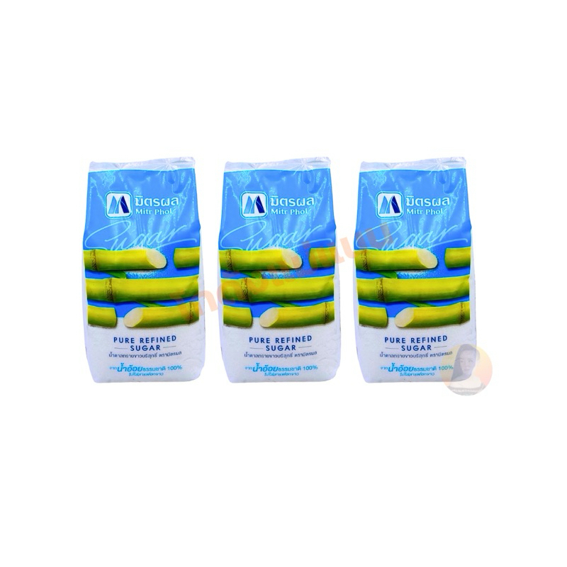 น้ำตาลทรายขาว 1 ถุง ปริมาณ 1 กิโลกรัม [ส่งฟรี+คืนคอยน์] รวมน้ำมัน โค้ด 40% ใช้คู่โค้ดร้านคืนคอยน์