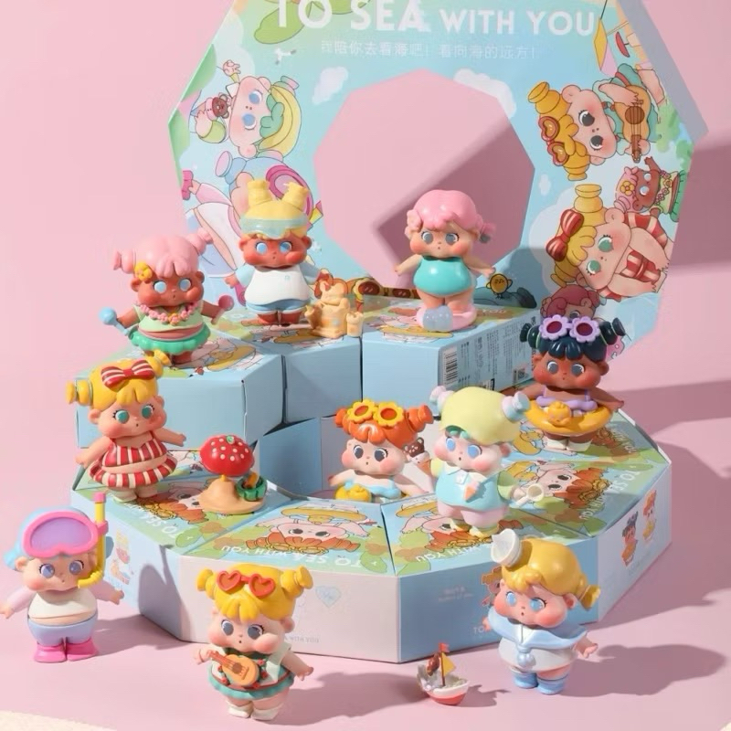 โค้ดลดเพิ่ม 30% พร้อมส่ง เช็คการ์ด เลือกตัวได้ QOQO BE CURIOUS: QOQO TO SEA WITH YOU