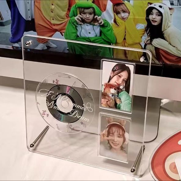 New ❤CD อัลบั้ม กรอบรูปอะคริลิค การ์ด รูปถ่าย กรอบรูป ชั้นเก็บของโชว์ 8 รุ่น การแสดงอิฐการ์ด