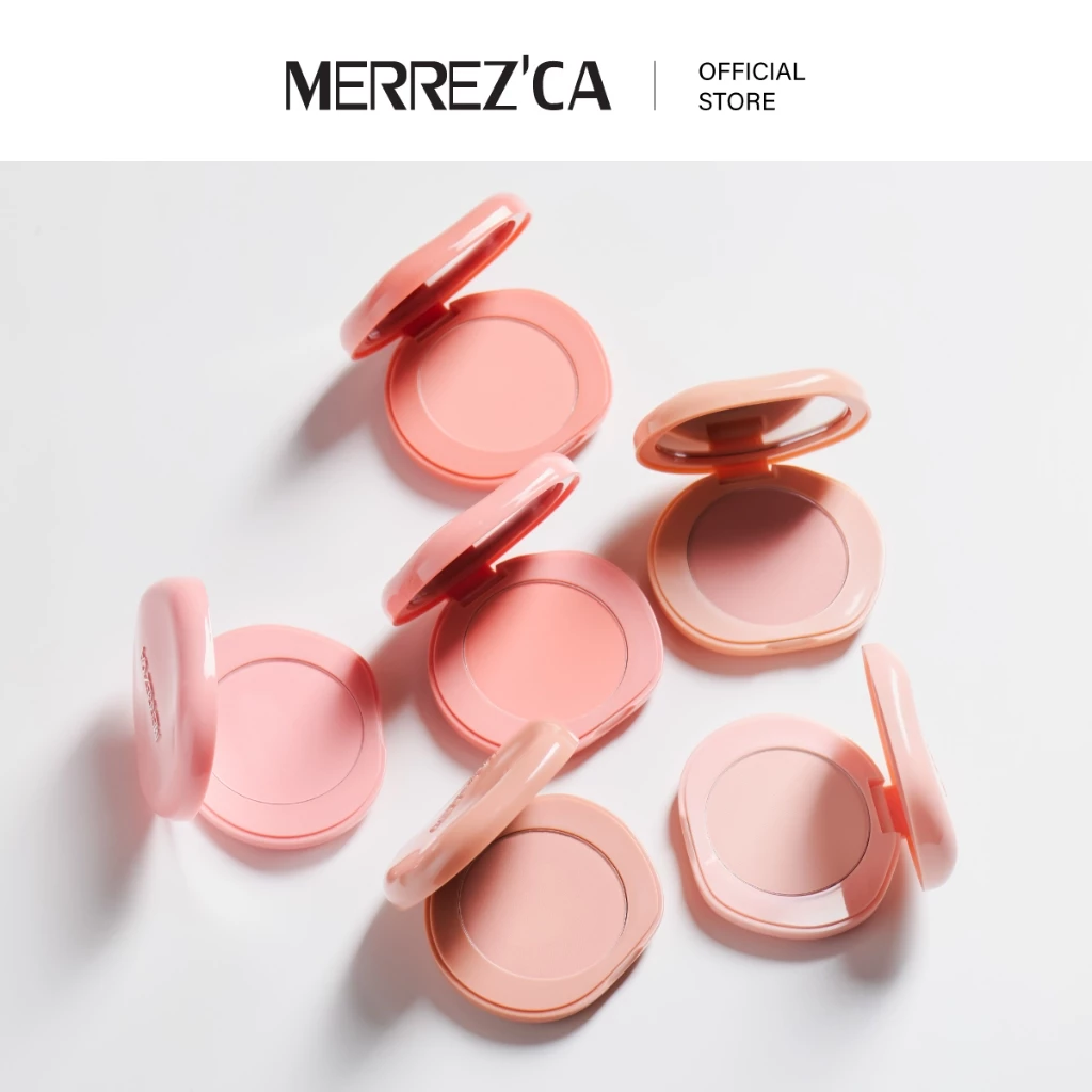 Merrezca Blurry Blush บลัชล็อคแก้มฉ่ำฟุ้ง สีสวยชัด ติดทน thumbnail 10