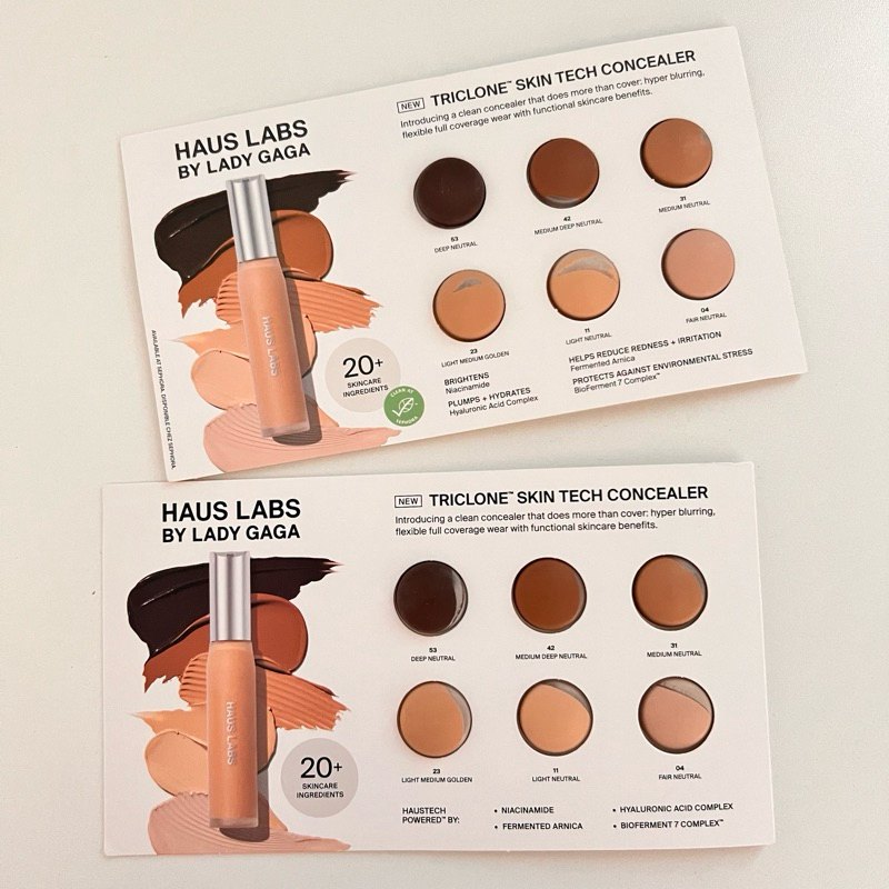 ⭐️ได้ 6 เฉดสี⭐️ HAUS LABS  Triclone Skin Tech Foundation, Concealer