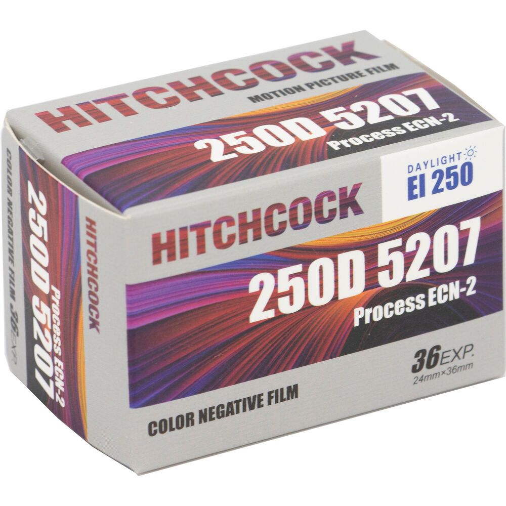 ฟิล์มหนัง HITCHCOCK 250D 5207 Daylight 35mm Color Film Motion Picture Film ฟิล์มสี
