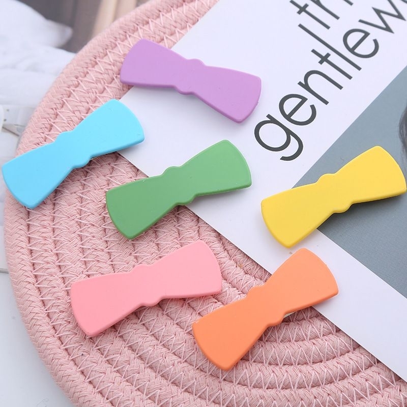 L125 กิ๊ฟทรงโบว์ กิ๊ฟติดผม สีสดใส เลือกสีได้ พร้อมส่งจากไทย