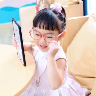 ALP แว่นกรองแสงสีฟ้า แว่นเด็ก อายุ 3-12 ปี จากคอมพิวเตอร์ กรอบTR90 งอได้ไม่แตก รุ่น ALP-BB0054