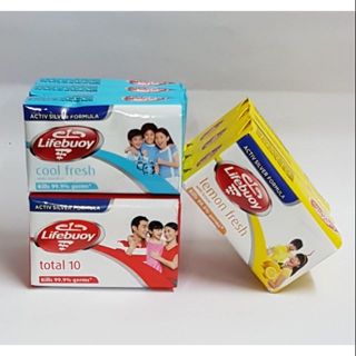 สบู่ก้อนไลฟ์บอย Lifebuoy Soap Bar 100 g x4 แพ็ค 4ก้อน(Antiba…