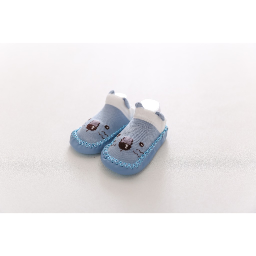 XX100พร้อมส่ง!! รองเท้าเด็กหัดเดินเดิน ลายน่ารัก รองเท้าเด็กกันลื่น - รูปที่ 5