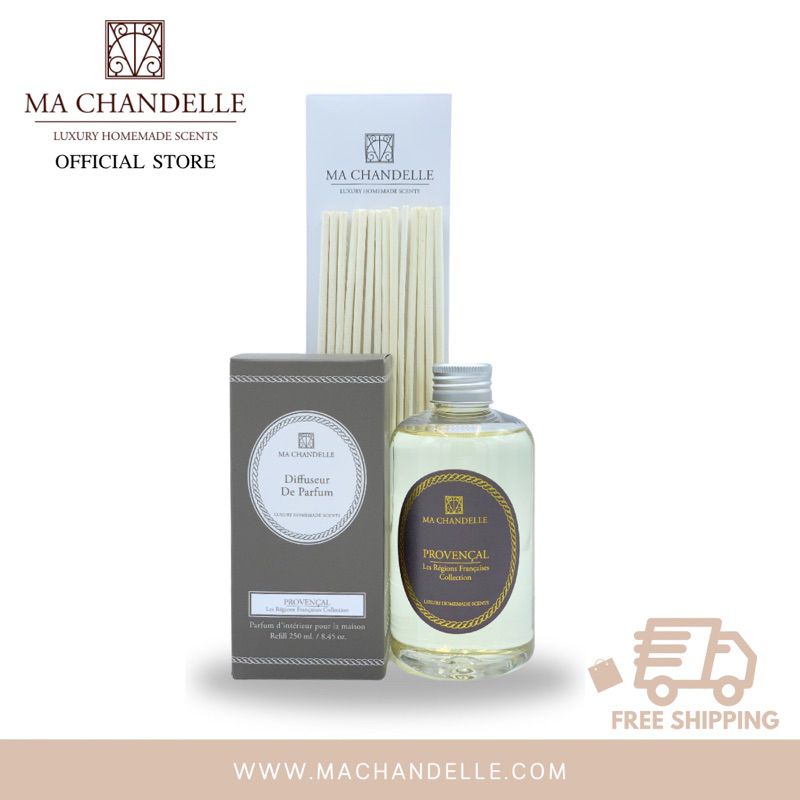 [โค้ดลด1,000.-]Refill Reed Diffuser 250ML[ MA CHANDELLE ]