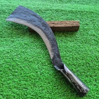 มีดตัดอ้อยเล็ก ช่างนุ๊กทำจากเหล็กแหนบชุบแข็ง