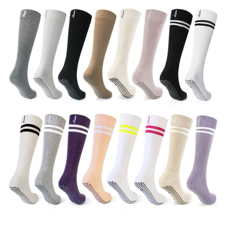 size：36-42🇰🇷 asana stretch yoga long grip sock