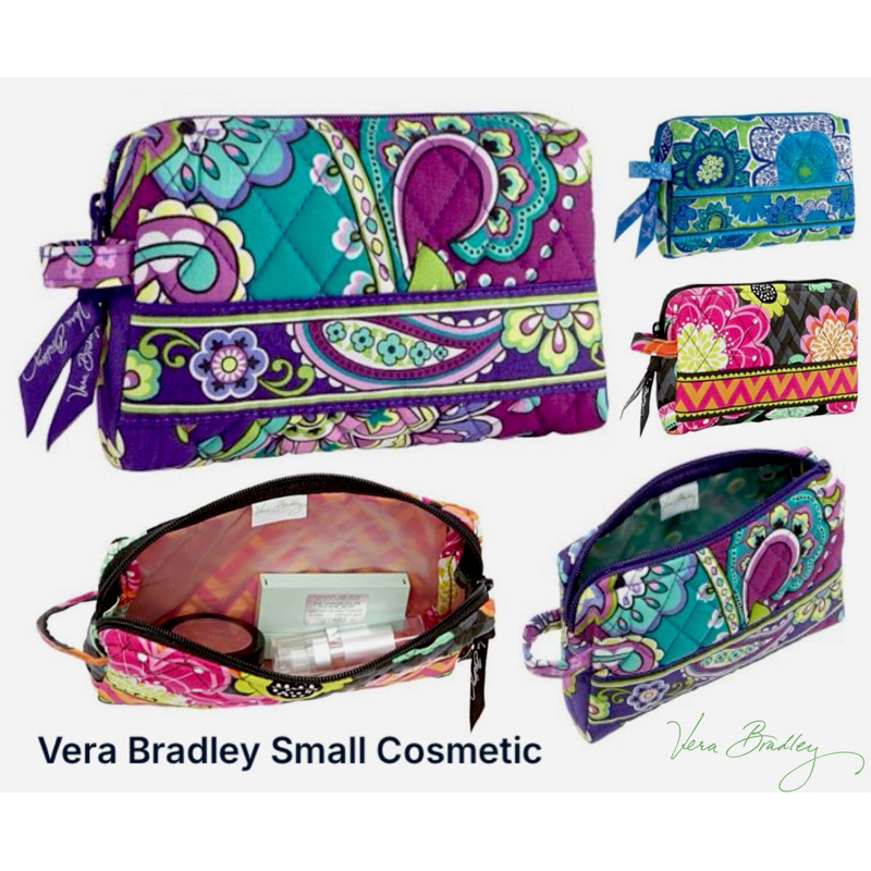 Vera Bradley small cosmetic