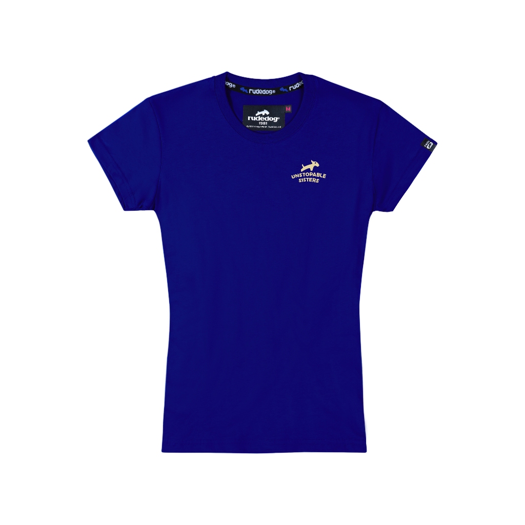 เสื้อยืดผู้หญิง แบรนด์ RUDEDOG นุ่มตัวท็อป รุ่น CHARMED